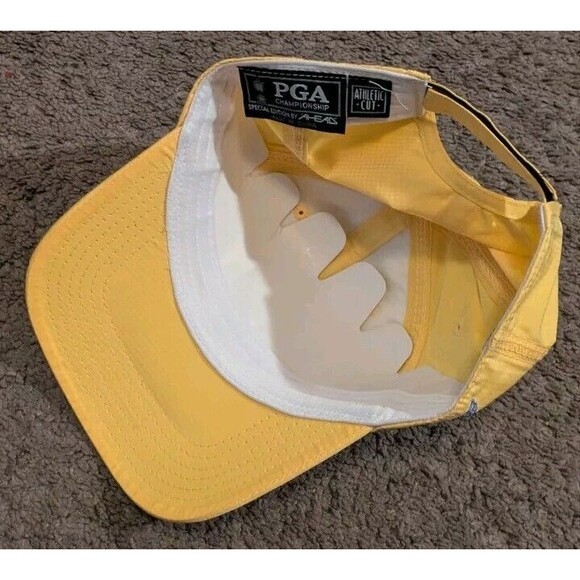 Ahead 2016 PGA Championship Baltusrol Golf Club Adjustable Yellow Hat - Picture 5 of 5